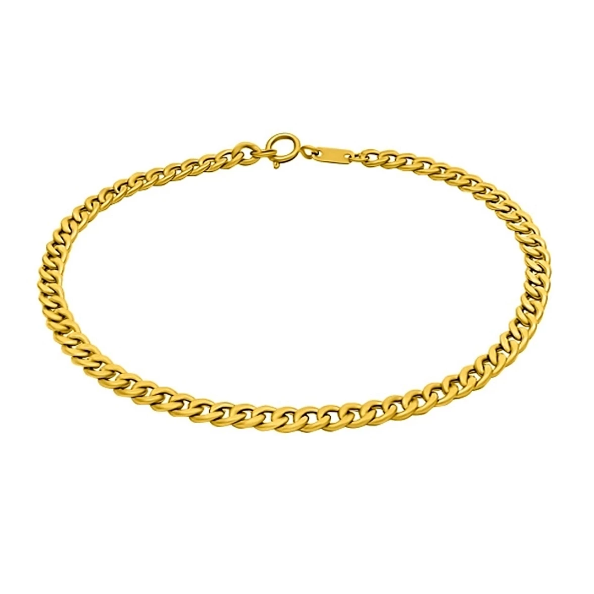 دستبند طلا زنانه زنجیری اپال گلد مدل کارتیه کد sh0253-5.09