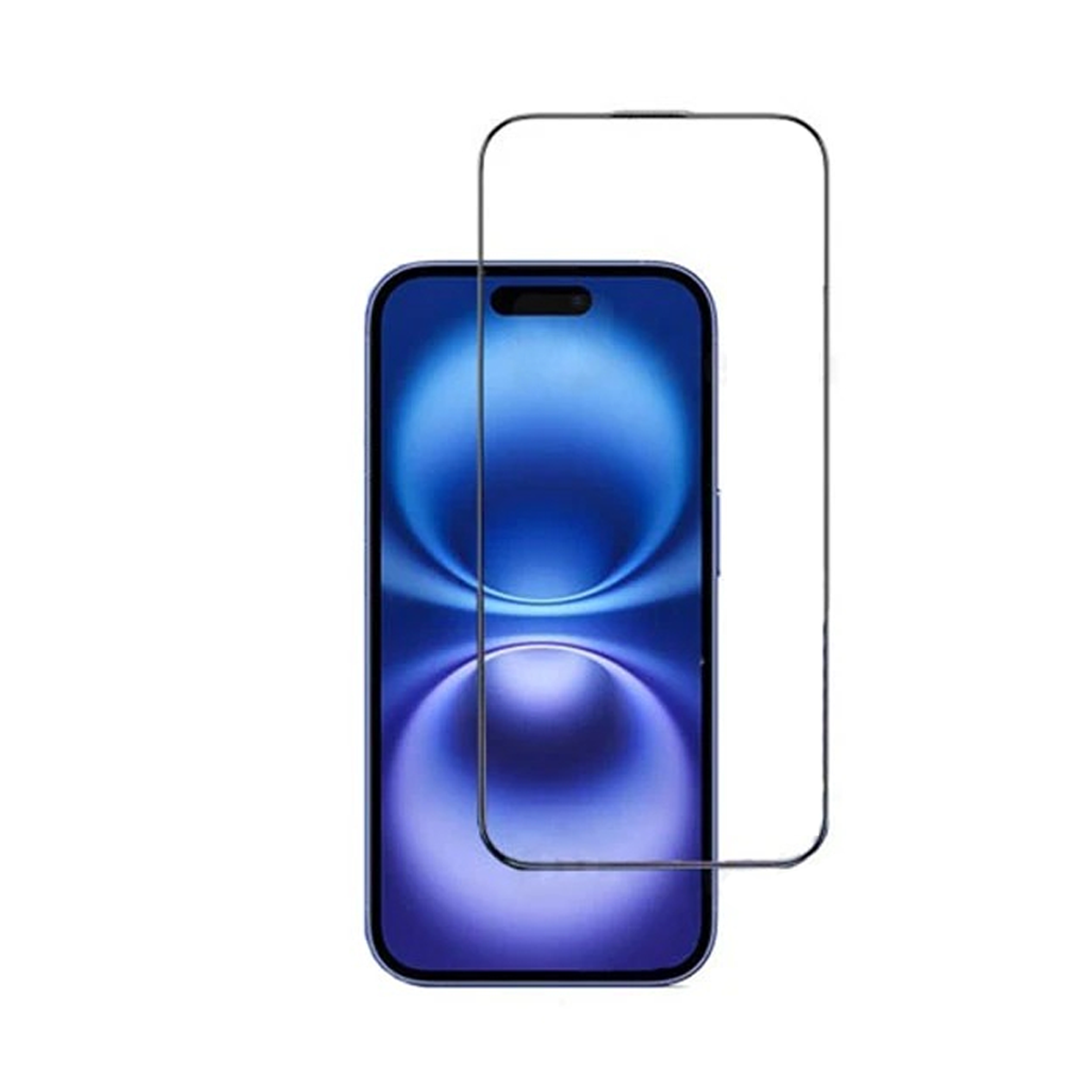 گلس گوشی اپل iPhone 16- 15- 14 Pro کی -زد دوو مدل Full-Glass-k-مشکی