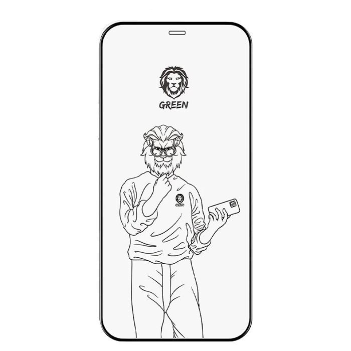 گلس گوشی اپل IPhone 13 pro گرین لاین مدل 9H STEVE