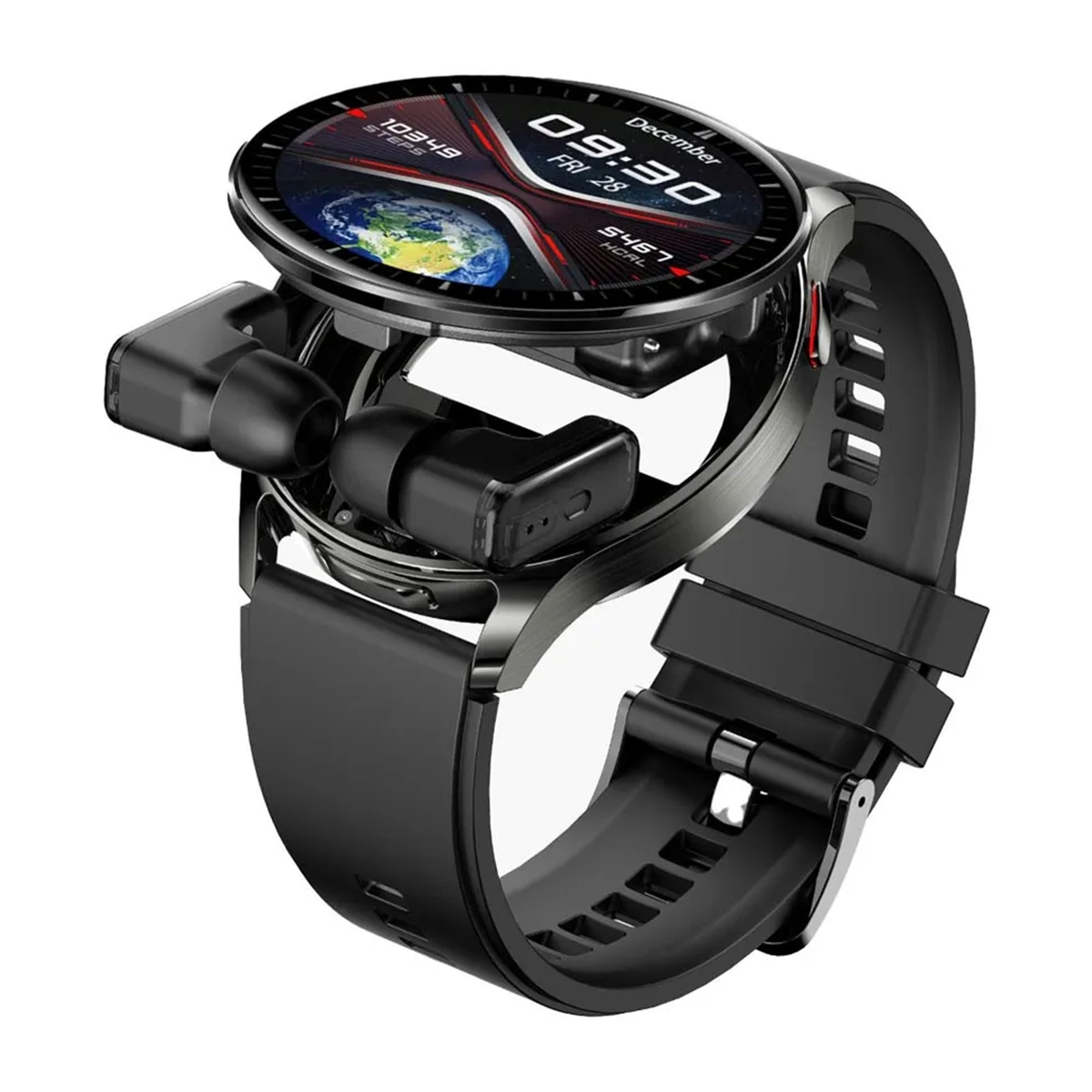 ساعت هوشمند پرودو مدل Pulse-بدنه مشکی بند مشکی