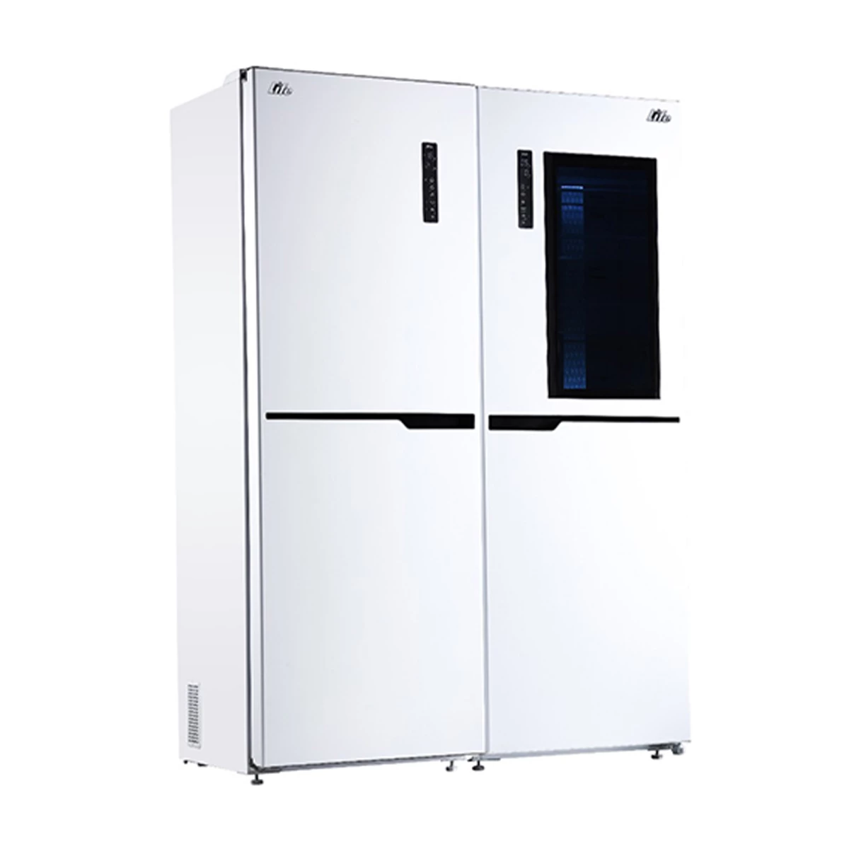 یخچال فریزر دوقلو لایف مدل گلوریوس-نقره‌ای