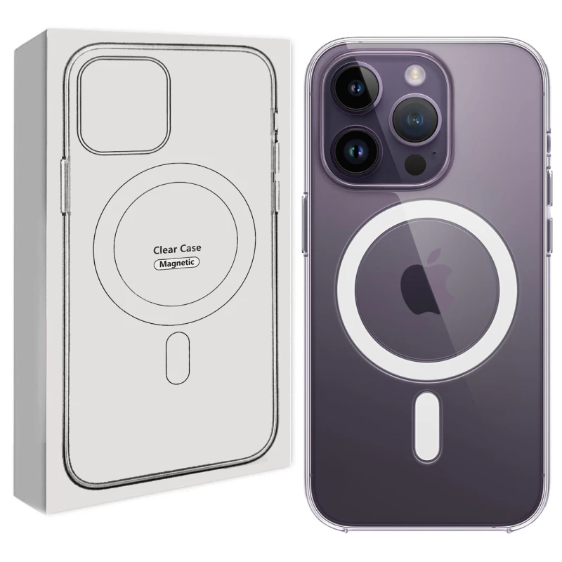 کاور گوشی اپل iPhone 14 Pro Max مدل مگ سیف MS-14-بی رنگ