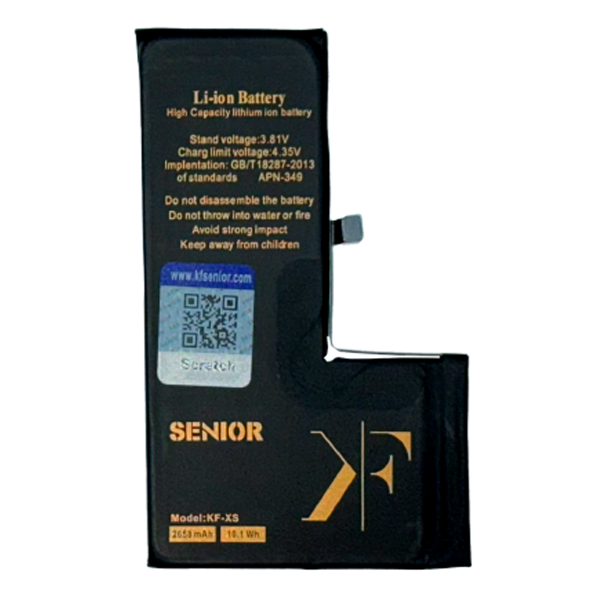 باتری کی اف سنیور مناسب برای گوشی اپل iPhone Xs