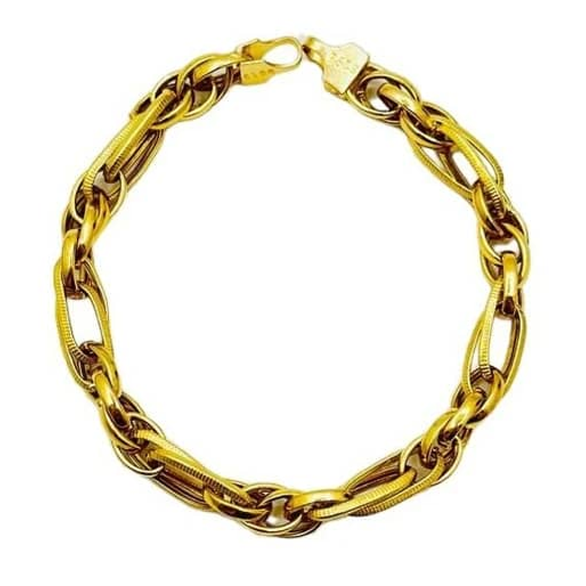 دستبند طلا زنانه طرح تراش شریف زاده-5.96 دستبند طلا زنانه طرح تراش شریف زاده-5.96