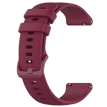 بند ساعت هوشمند امیزفیت GTR 3 مدل سیلیکونی-زرشکی