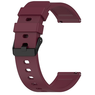 بند ساعت هوشمند ایمیلب W01 مدل سیلیکونی-زرشکی