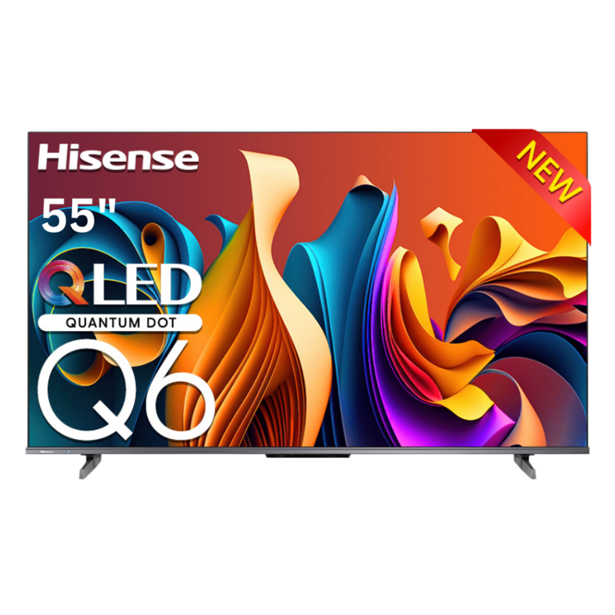 تلویزیون QLED هایسنس مدل Q6N سایز 55 اینچ