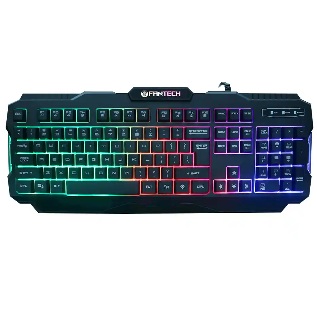 کیبورد باسیم گیمینگ فنتک مدل HUNTER PRO K511-مشکی