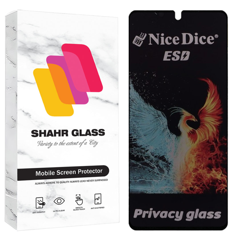 گلس گوشی سامسونگ  Galaxy M06 5G شهر گلس مدل SND7