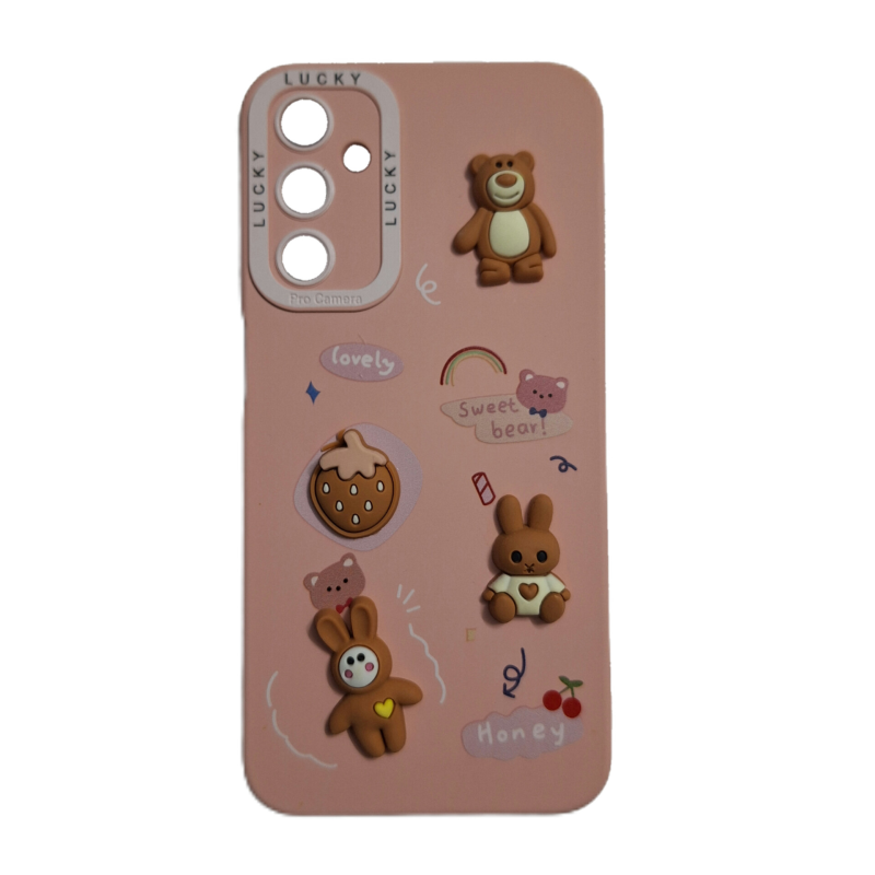 کاور گوشی سامسونگ Galaxy A24 مدل سیلیکونی خرسی