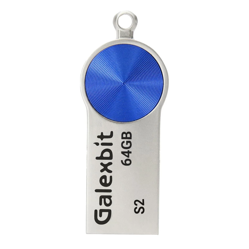 فلش مموری گلکسبیت مدل S2 ظرفیت 64 گیگابایت-نقره‌ای