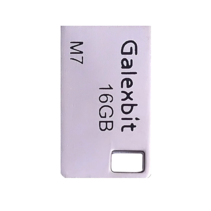 فلش مموری گلکسبیت مدل M7 ظرفیت 16 گیگابایت-نقره‌ای