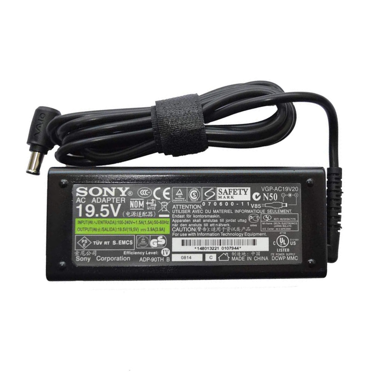 شارژر لپ تاپ سونی 19.5 ولت 3.9 آمپر مدل VGP-AC19V19