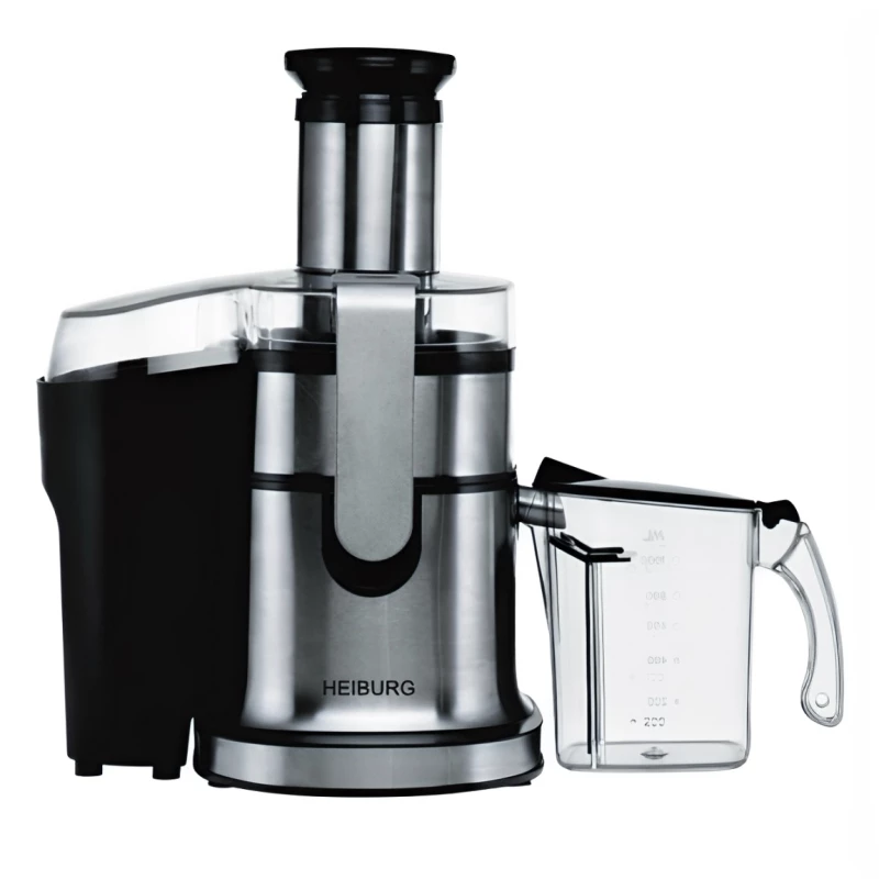 آبمیوه گیری هایبورگ مدل JE-2030-مشکی نقره ای