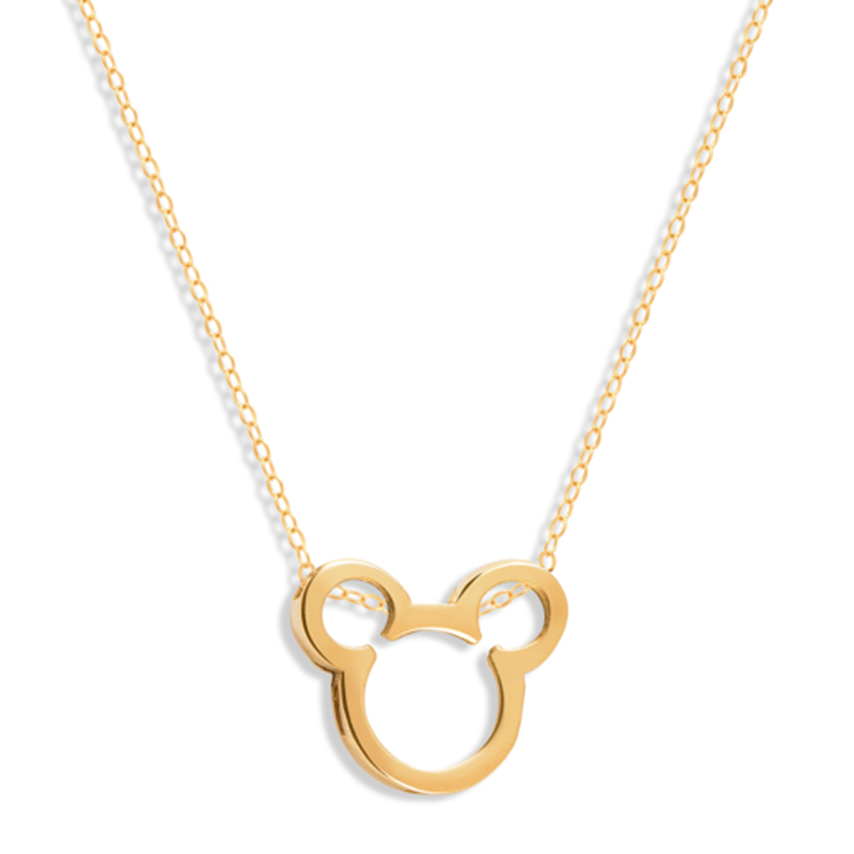  گردنبند طلا زنانه طرح میکی موس کد WA1105-1.30