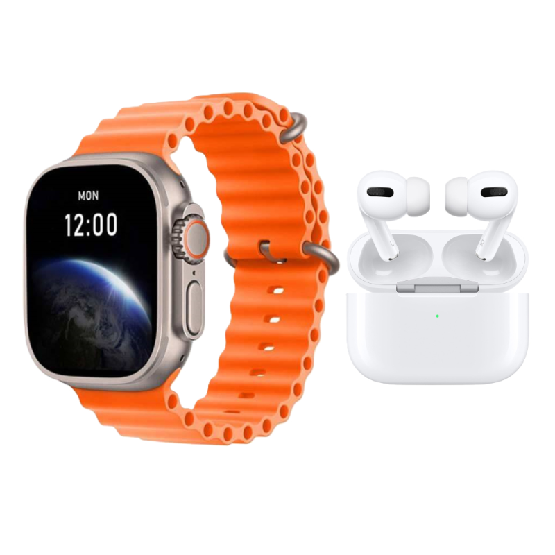 ساعت هوشمند مدل MK32 Ultra به همراه هندزفری بلوتوثی