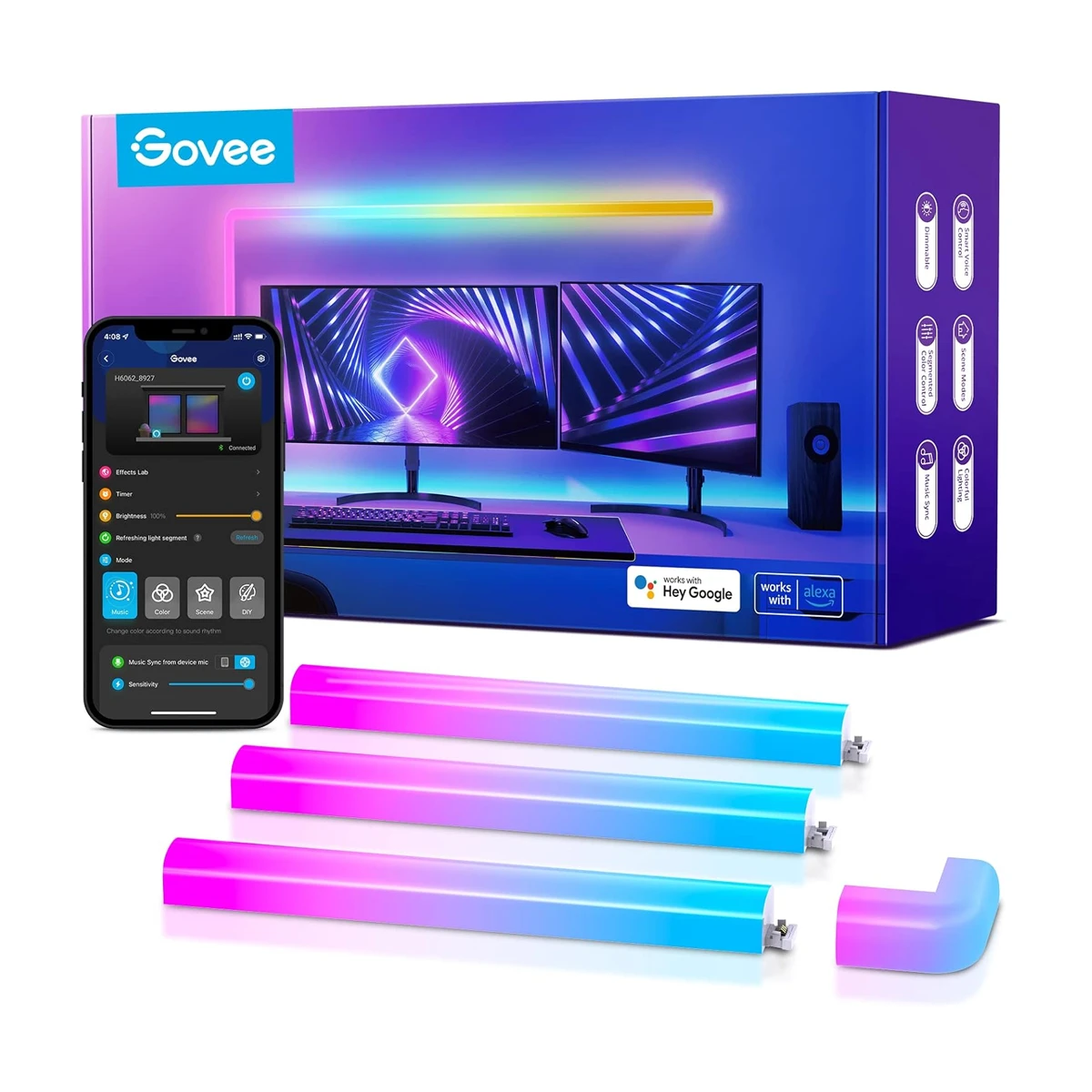 چراغ هوشمند دیواری گووی مدل H6062 