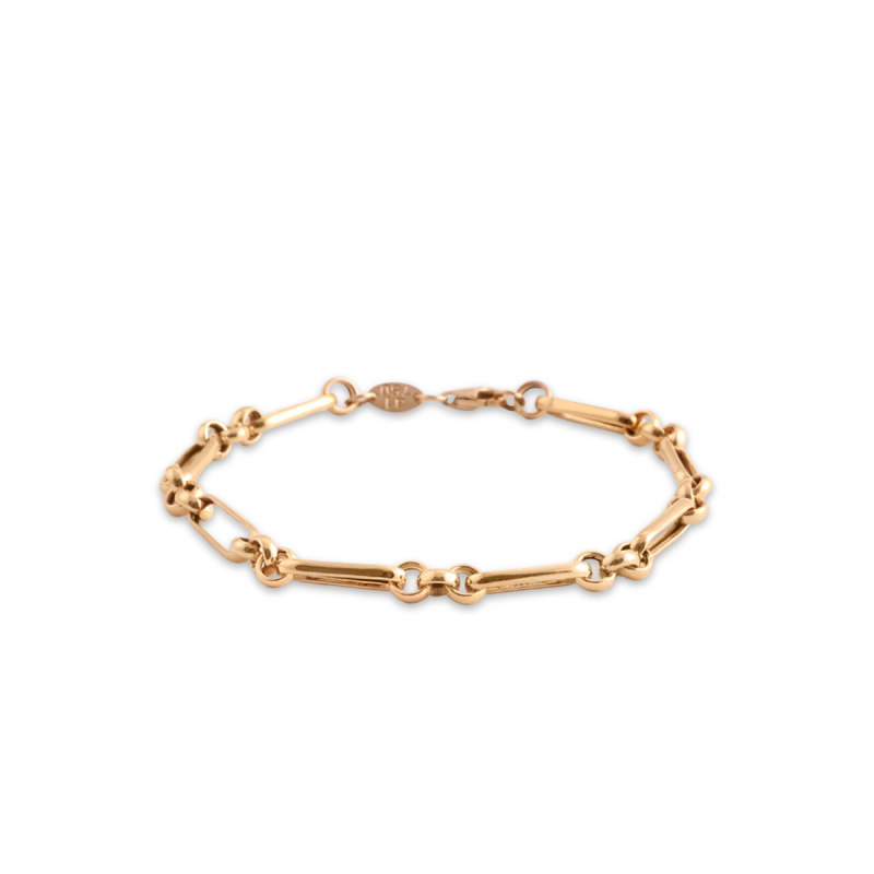 دستبند طلا زنانه بان گالری مدل دیبا