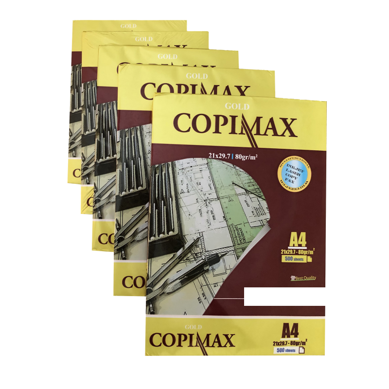 کاغذ a4 کپی مکس کد 16 بسته 5 عددی 2500 برگی