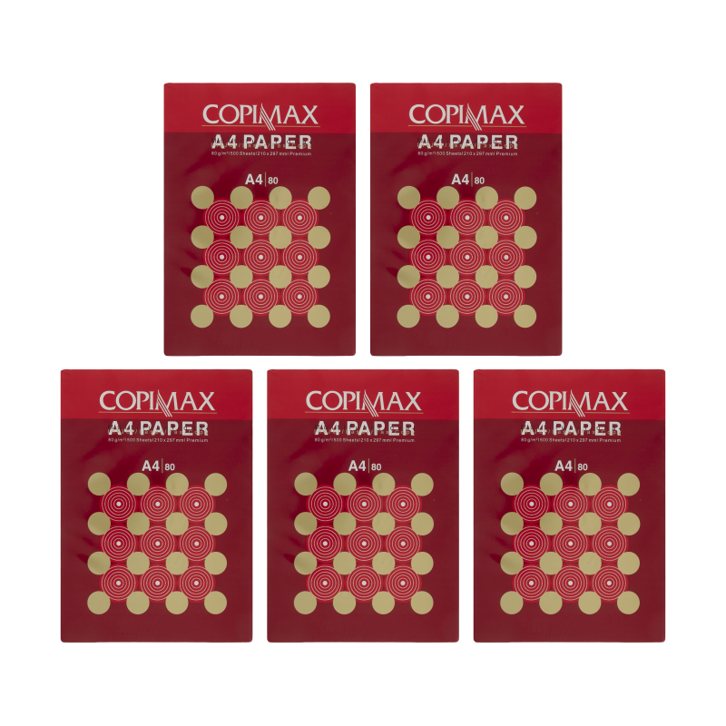کاغذ A4 کپی مکس مدل Premium بسته 5عددی 2500 برگی
