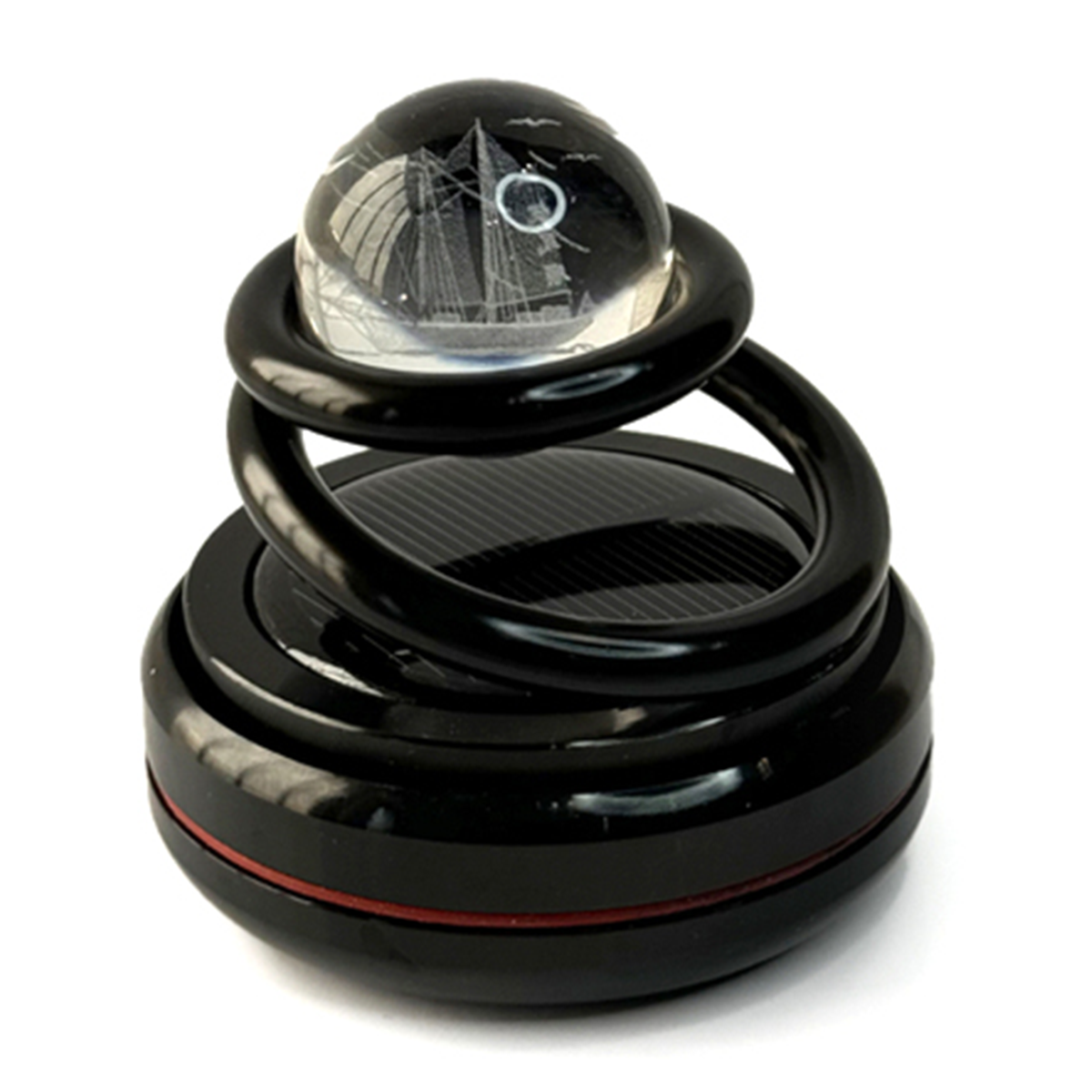 خوشبو کننده صفحه خورشیدی خودرو مدل گوی-مشکی