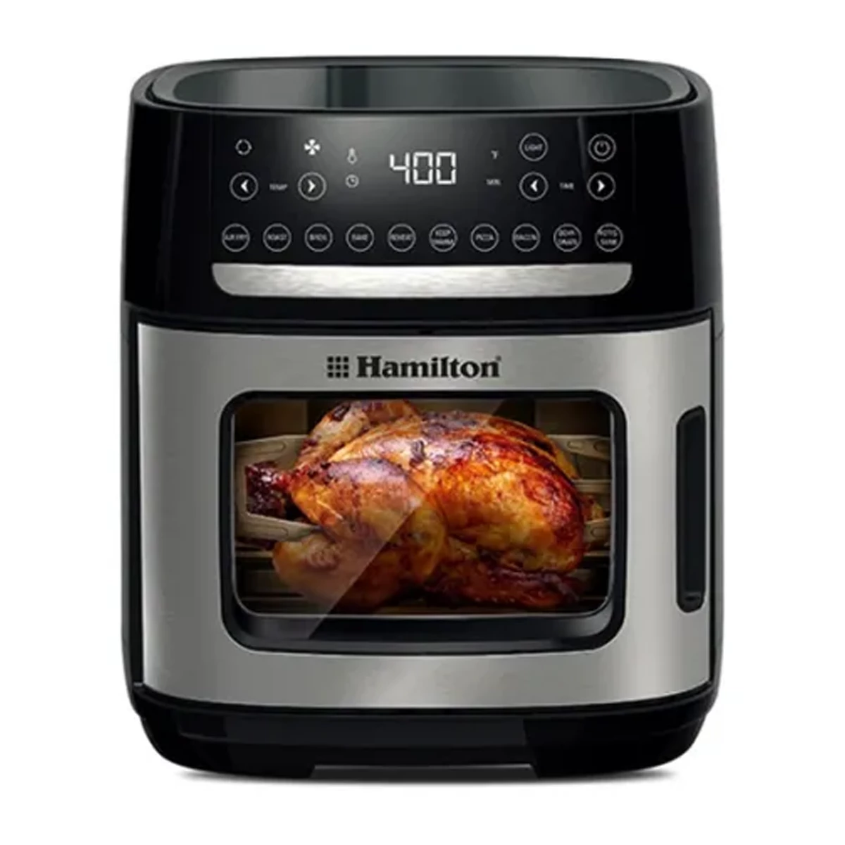 سرخ کن بدون روغن همیلتون مدل HAO-7730-نقره ای مشکی