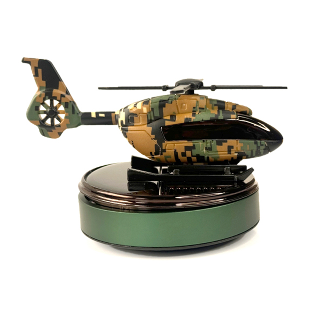 خوشبو کننده صفحه خورشیدی خودرو مدل هلیکوپتر چریکی-چند رنگ 