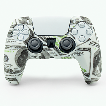 روکش دسته PS5 مدل دلار-چند رنگ 