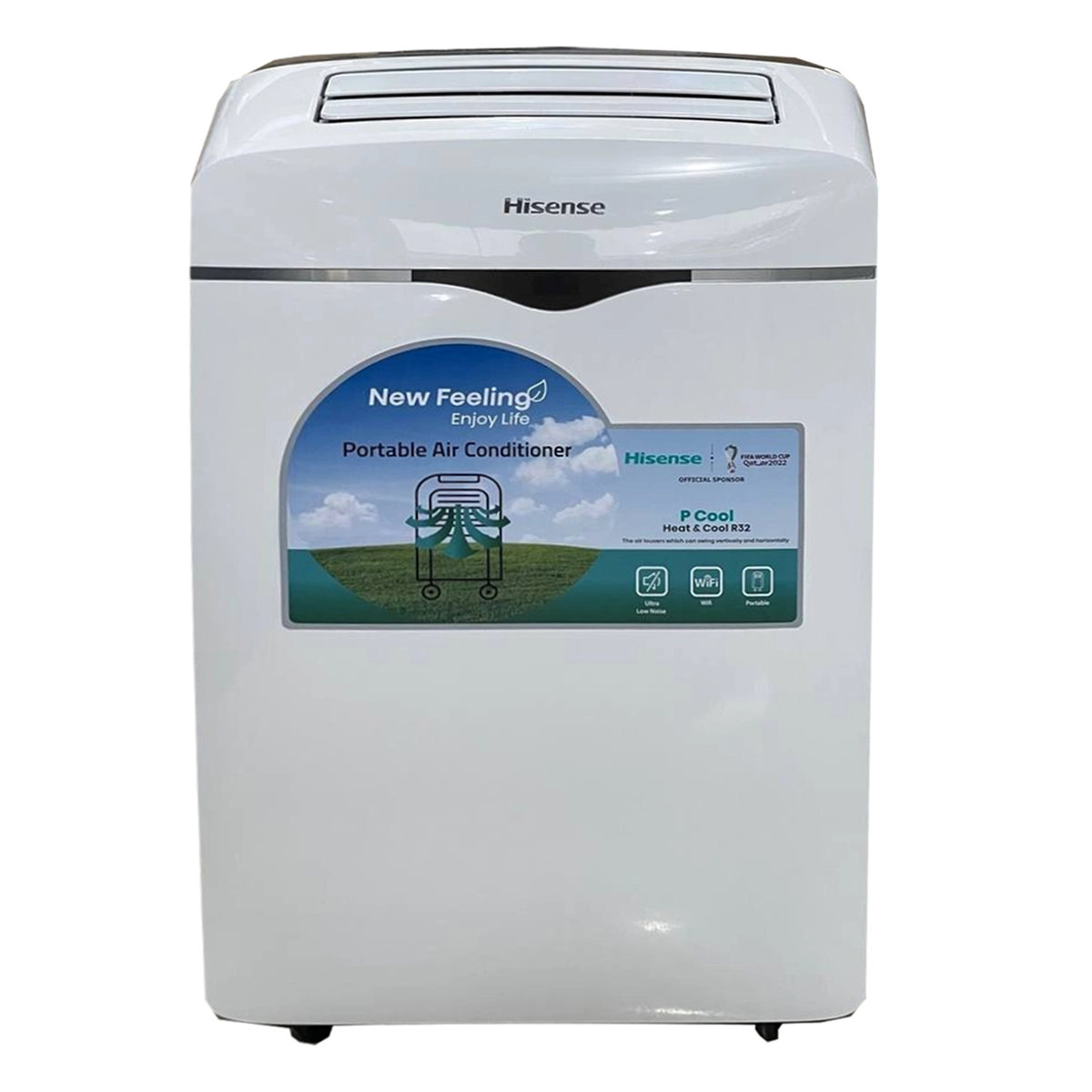 کولر گازی پرتابل 12 هزار هایسنس مدل (2024) AP-12HW4RNPS00-سفید
