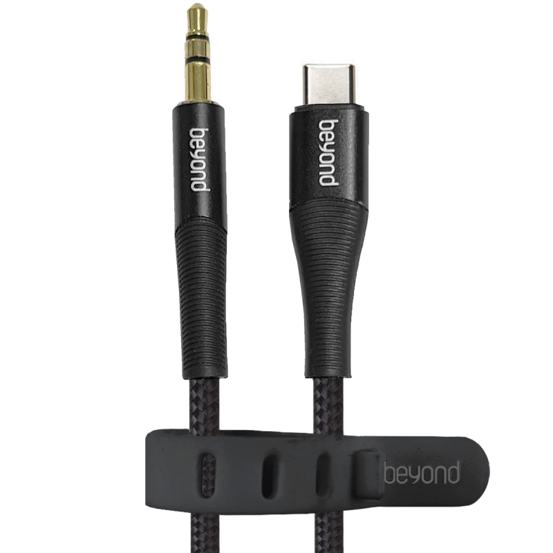 کابل تبدیل USB-C به AUX بیاند مدل BCA-561 طول 1 متر
