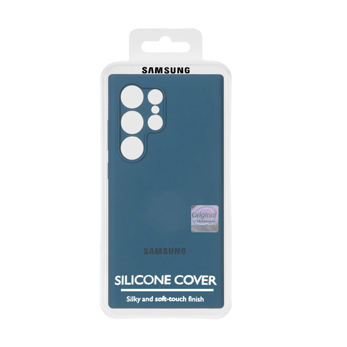 کاور گوشی سامسونگ Galaxy S24 Ultra مستر کوالیتی مدل Silicone Cover-مشکی