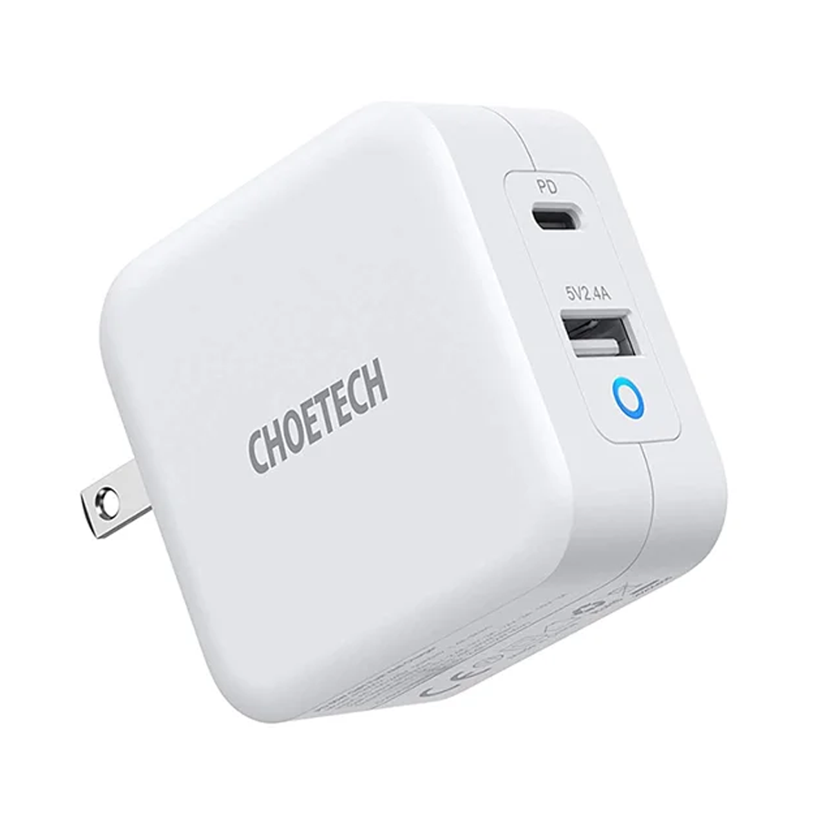 شارژر دیواری چویتک مدل PD8002 توان 65 وات-سفید