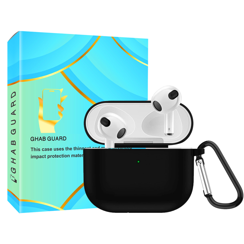 کاور قاب گارد مدل SILIAIR20 مناسب برای کیس هدفون بی سیم اپل AirPods 3