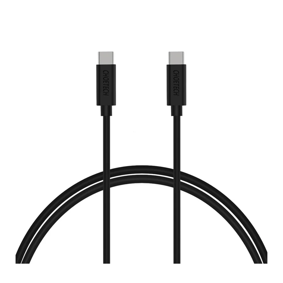 کابل دور سر تایپ سی چویتک مدل CC0002 طول 1.0 متر-مشکی