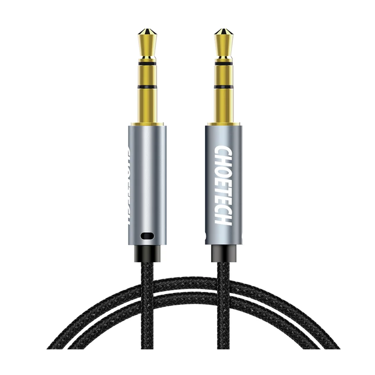 کابل دو سر AUX چویتک مدل AUX002 طول 1.2 متر-خاکستری
