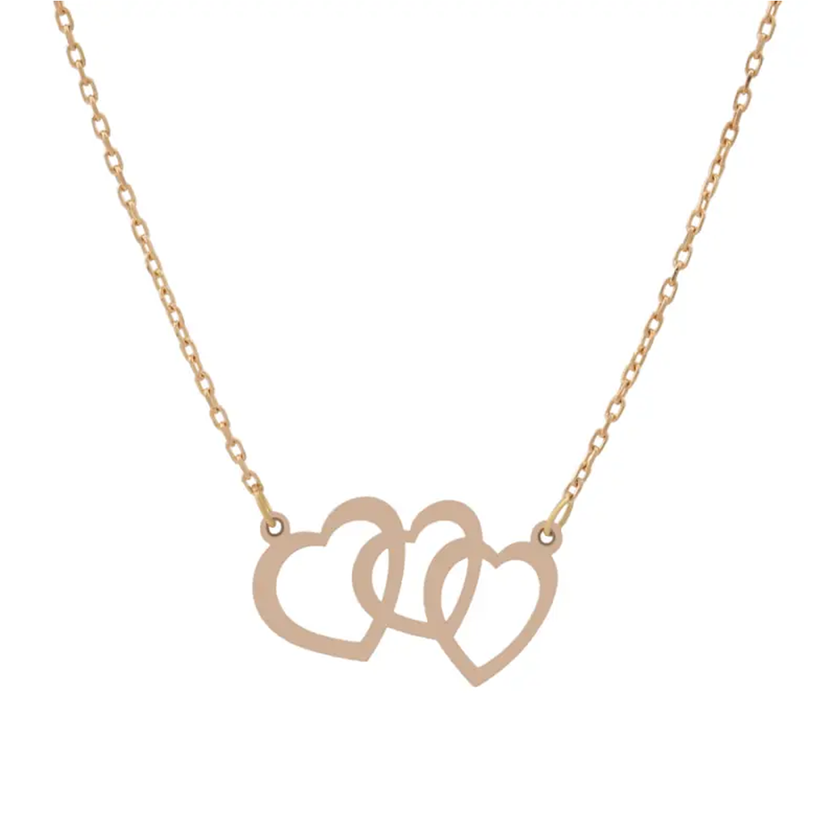 گردنبند طلا زنانه مدل خط عشق کد 2421-1.44 گردنبند طلا زنانه مدل خط عشق کد 2421-1.44