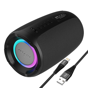 اسپیکر بلوتوثی قابل حمل زیلوت مدل S61 به همراه هدیه کابل لایتنینگ زیلوت مدل C03i