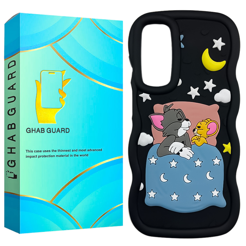 کاور قاب گارد طرح تام و جری مدل GT20 مناسب برای گوشی موبایل سامسونگ Galaxy A25 5G