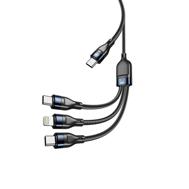 کابل تبدیل USB-C به USB-C , لایتنینگ جی بی کیو مدل CA-537 طول 1.5 متر کابل تبدیل USB-C به USB-C , لایتنینگ جی بی کیو مدل CA-537 طول 1.5 متر