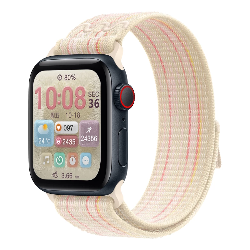 ساعت هوشمند گیفت کالکشن مدل HW SPORT SERIES-بدنه مشکی بند سبز