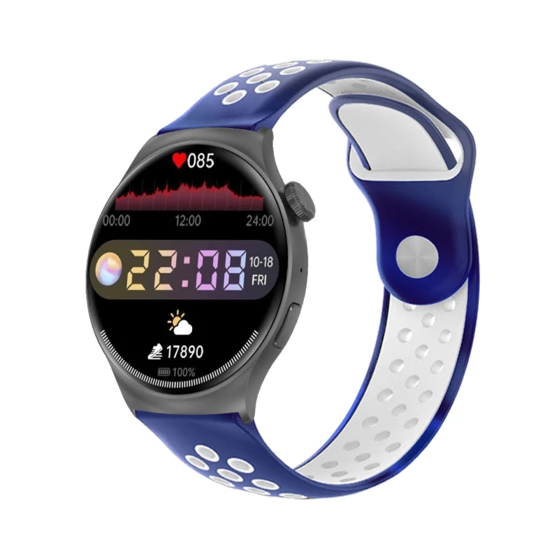 ساعت هوشمند گیفت کالکشن مدل Free Style-بدنه نقره ای بند خاکستری