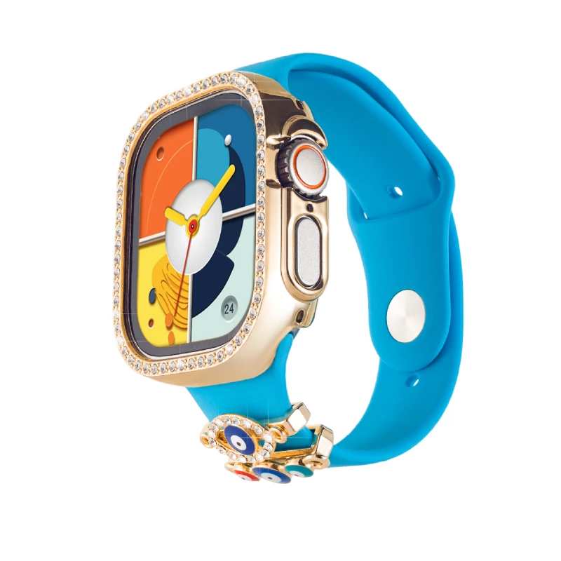 ساعت هوشمند گیفت کالکشن مدل BY-بدنه نقره ای بند خاکستری