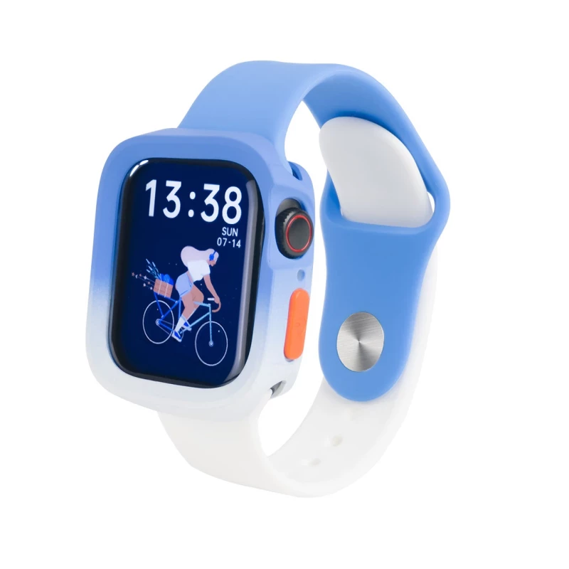 ساعت هوشمند گیفت کالکشن مدل Watercolor 40m-سبزآبی