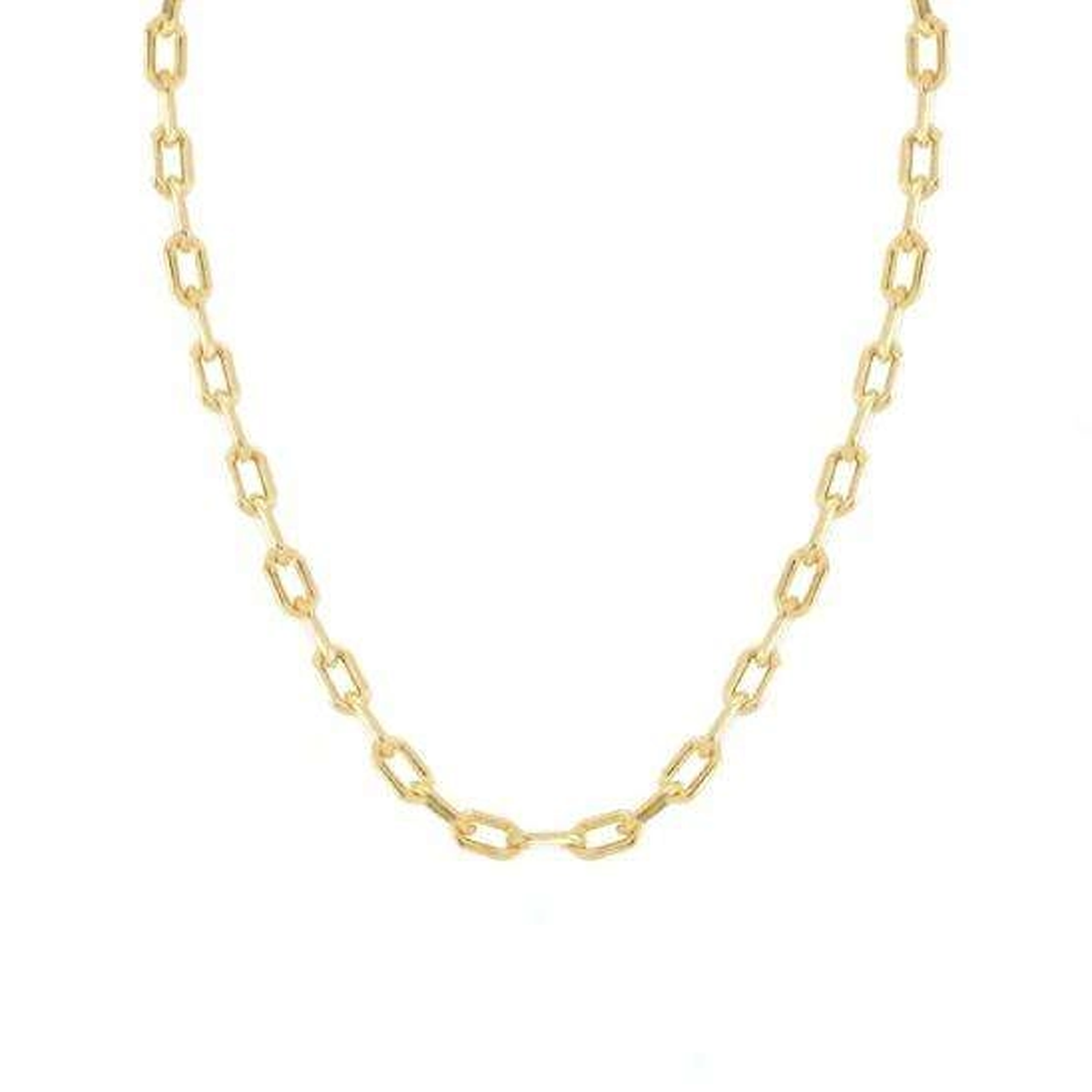 زنجیر طلا زنانه مدل هرمس ظریف اپال گلد کد G407-2.40