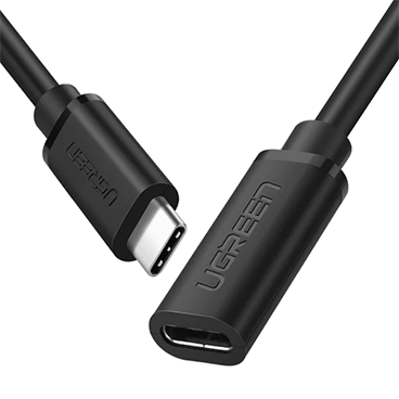 کابل افزایش طول USB-C یوگرین مدل 40574 طول 0.5 متر-مشکی کابل افزایش طول USB-C یوگرین مدل 40574 طول 0.5 متر-مشکی