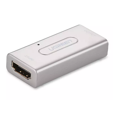 مبدل HDMI به HDMI یوگرین مدل 40265 تقویت کننده سیگنال-نقرهای مبدل HDMI به HDMI یوگرین مدل 40265 تقویت کننده سیگنال-نقرهای