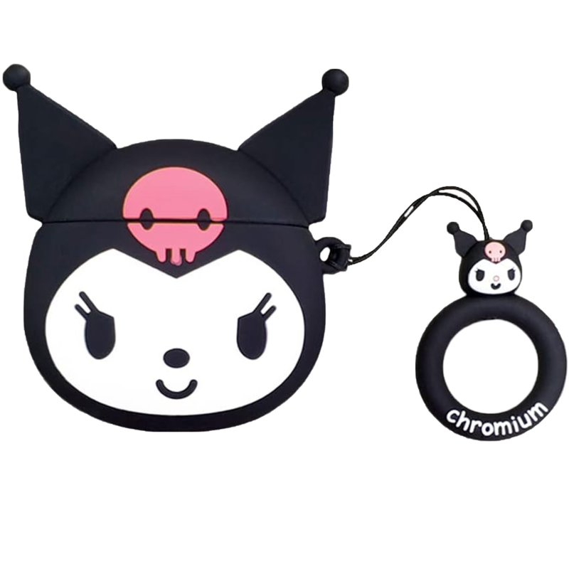 کاور کینگدام طرح Kuromi Sanrio مناسب برای کیس اپل ایرپاد پرو کاور کینگدام طرح Kuromi Sanrio مناسب برای کیس اپل ایرپاد پرو