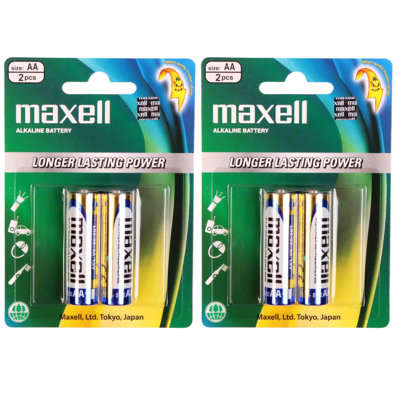 باتری قلمی مکسل مدل آلکالاین بسته 4 عددی باتری قلمی مکسل مدل آلکالاین بسته 4 عددی