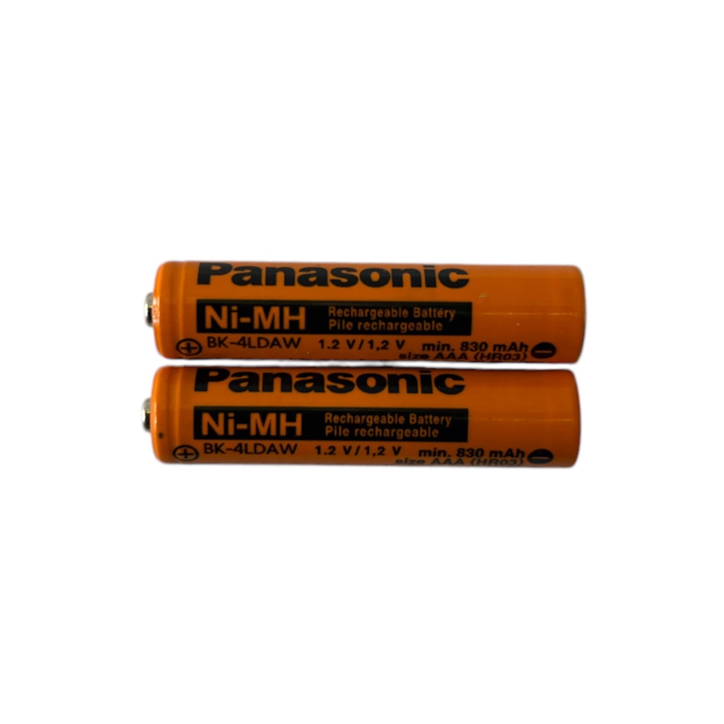 باتری نیم قلمی قابل شارژ پاناسونیک بسته دو عدد