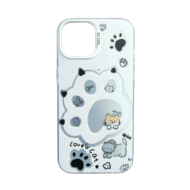 کاور مدل So Cool طرح پنجه گربه مناسب برای گوشی موبایل اپل iphone 15